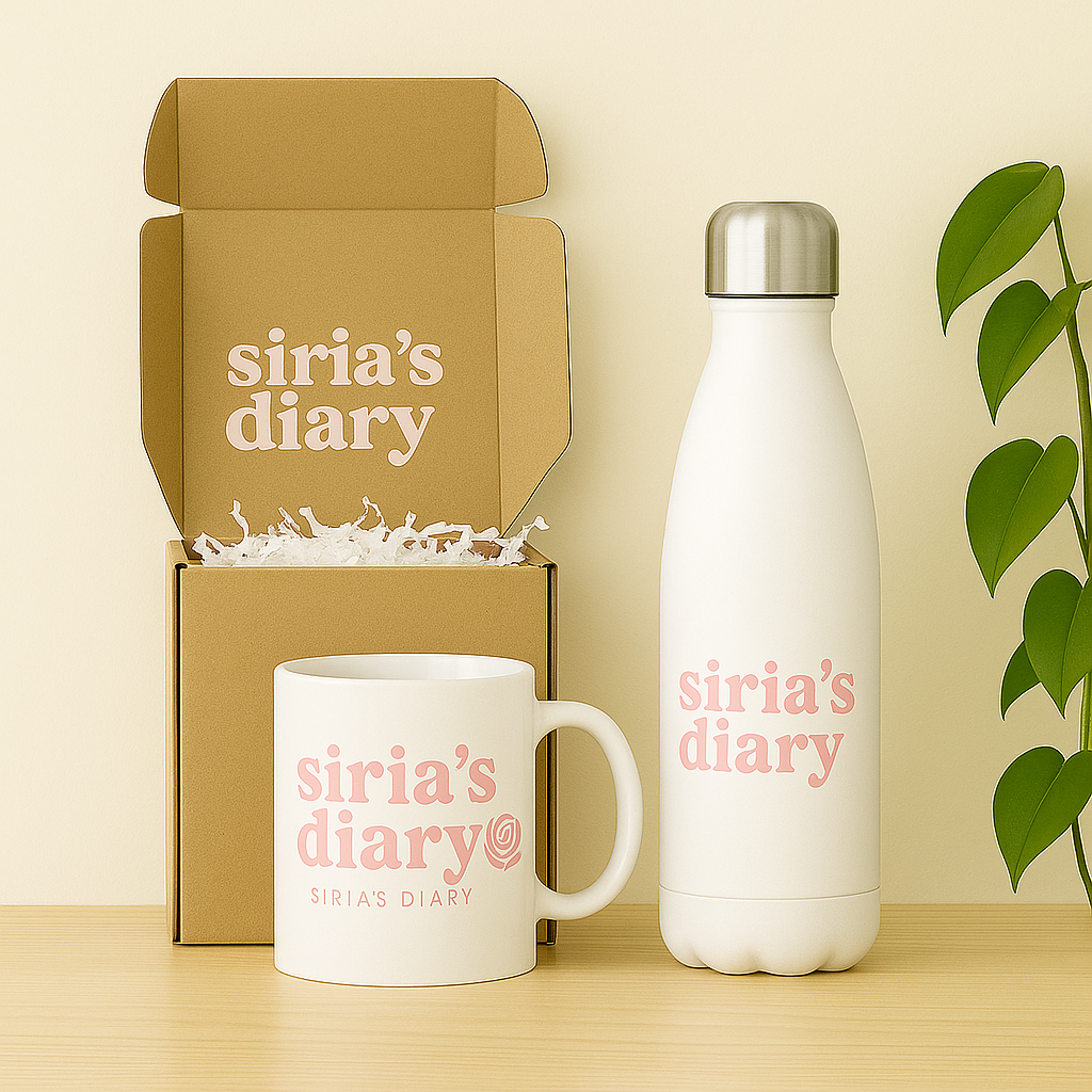 Set Tazza e Borraccia Siria's Diary